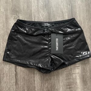 Thats-so-fetch Women's Black Shorts